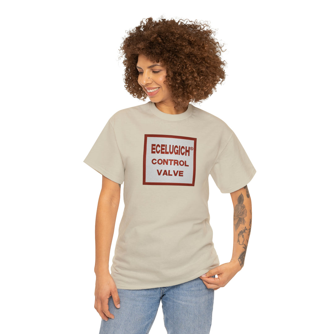 ECELUGICH Unisex Heavy Cotton Tee