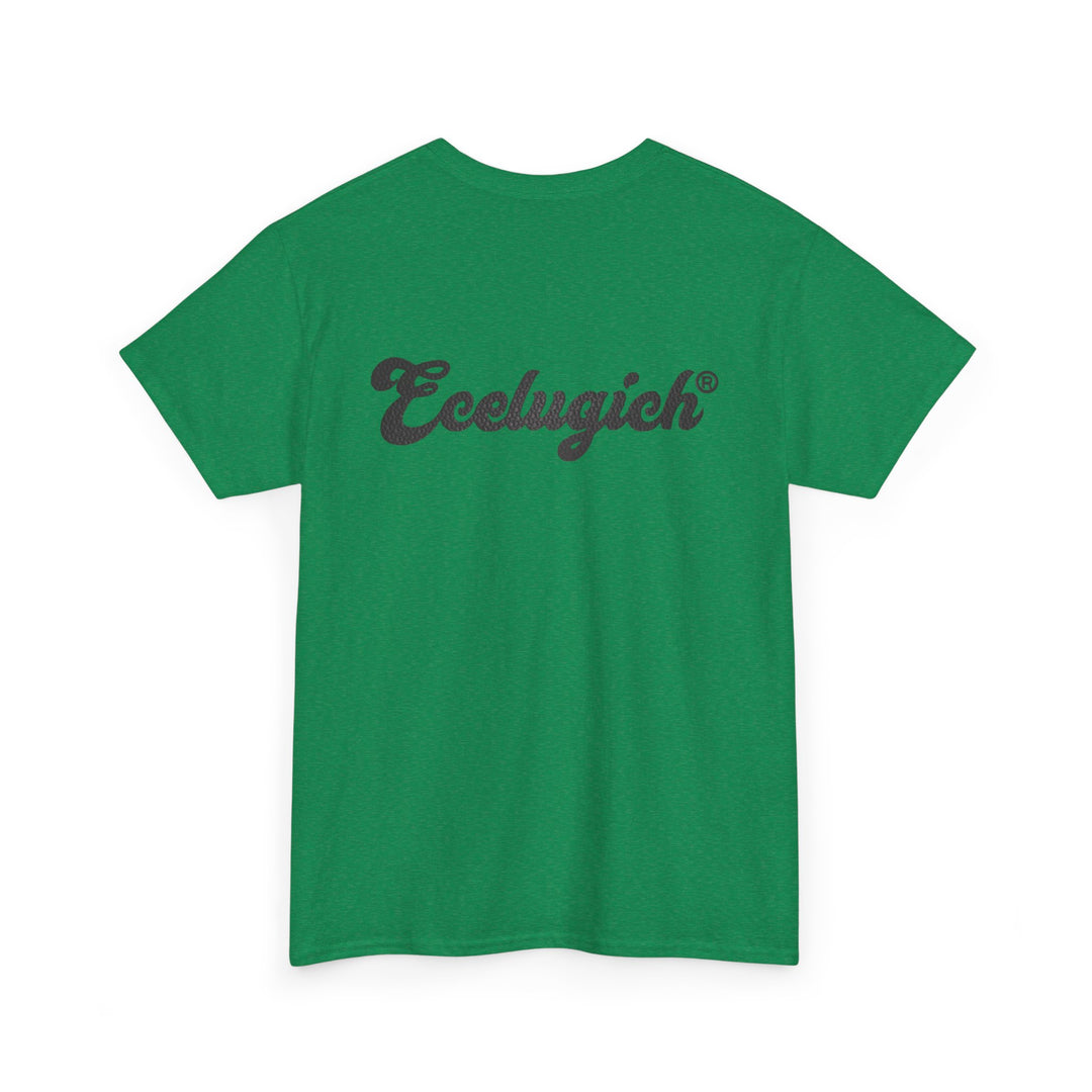 ECELUGICH Unisex Heavy Cotton Tee