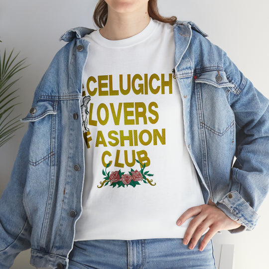 ECELUGICH Unisex Heavy Cotton Tee