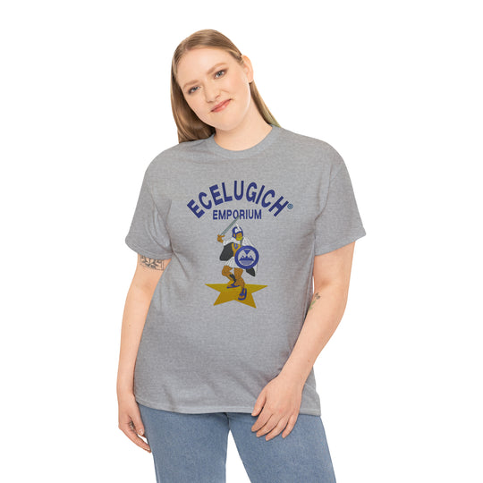 ECELUGICH Unisex Heavy Cotton Tee