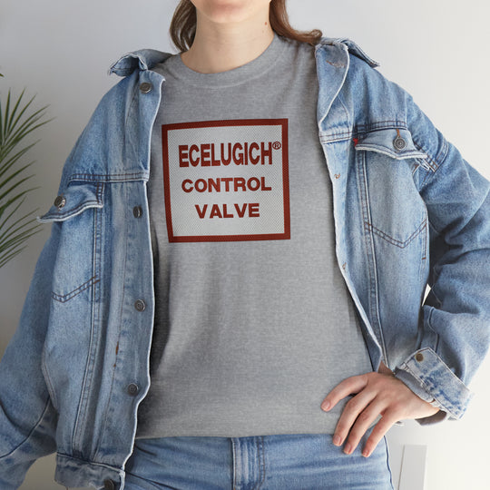 ECELUGICH Unisex Heavy Cotton Tee