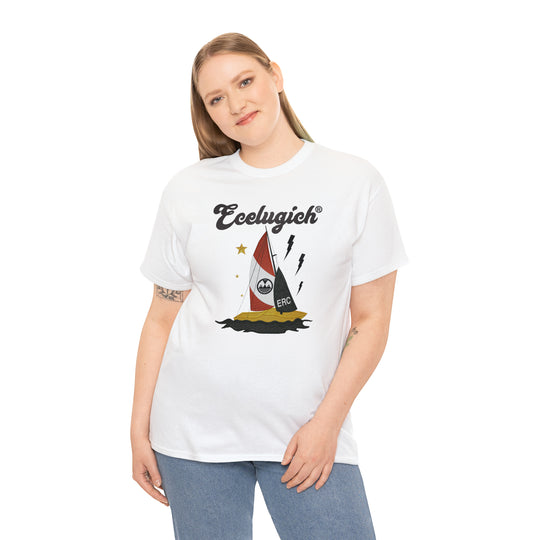 ECELUGICH Unisex Heavy Cotton Tee