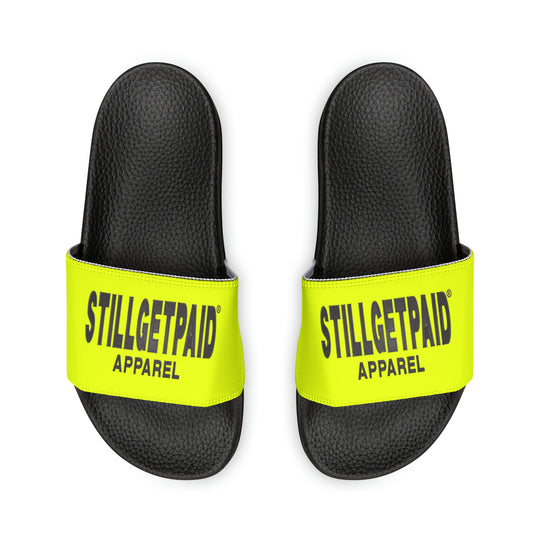 STILLGETPAID APPAREL Men's PU Slide Sandals