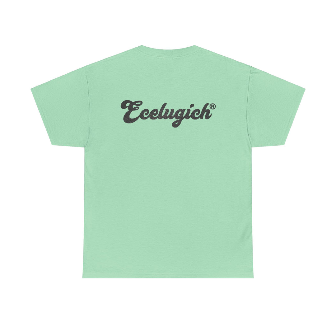 ECELUGICH Unisex Heavy Cotton Tee