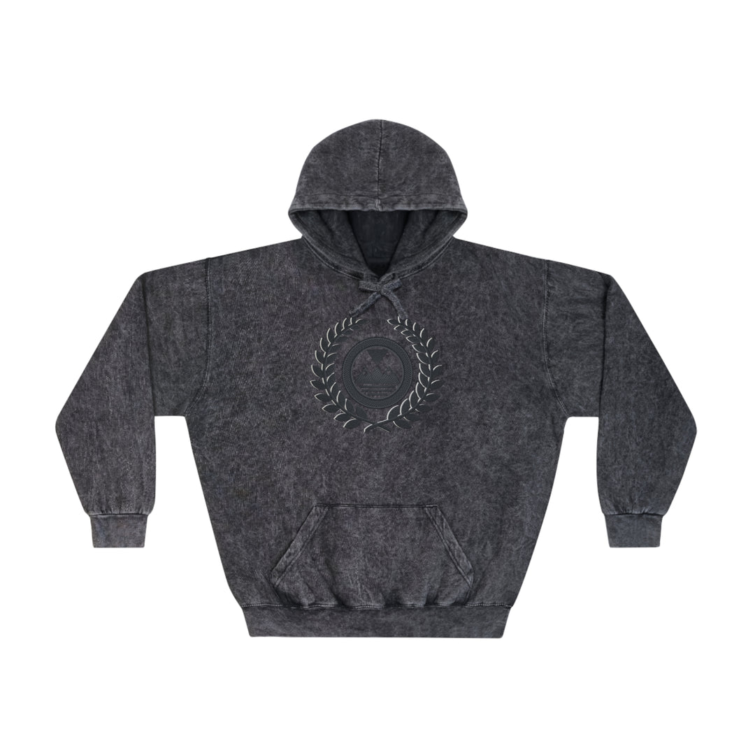 ECELUGICH Unisex Mineral Wash Hoodie