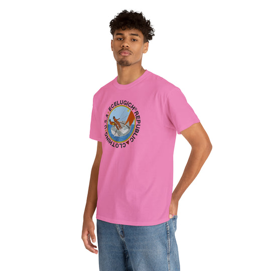 ECELUGICH Unisex Heavy Cotton Tee