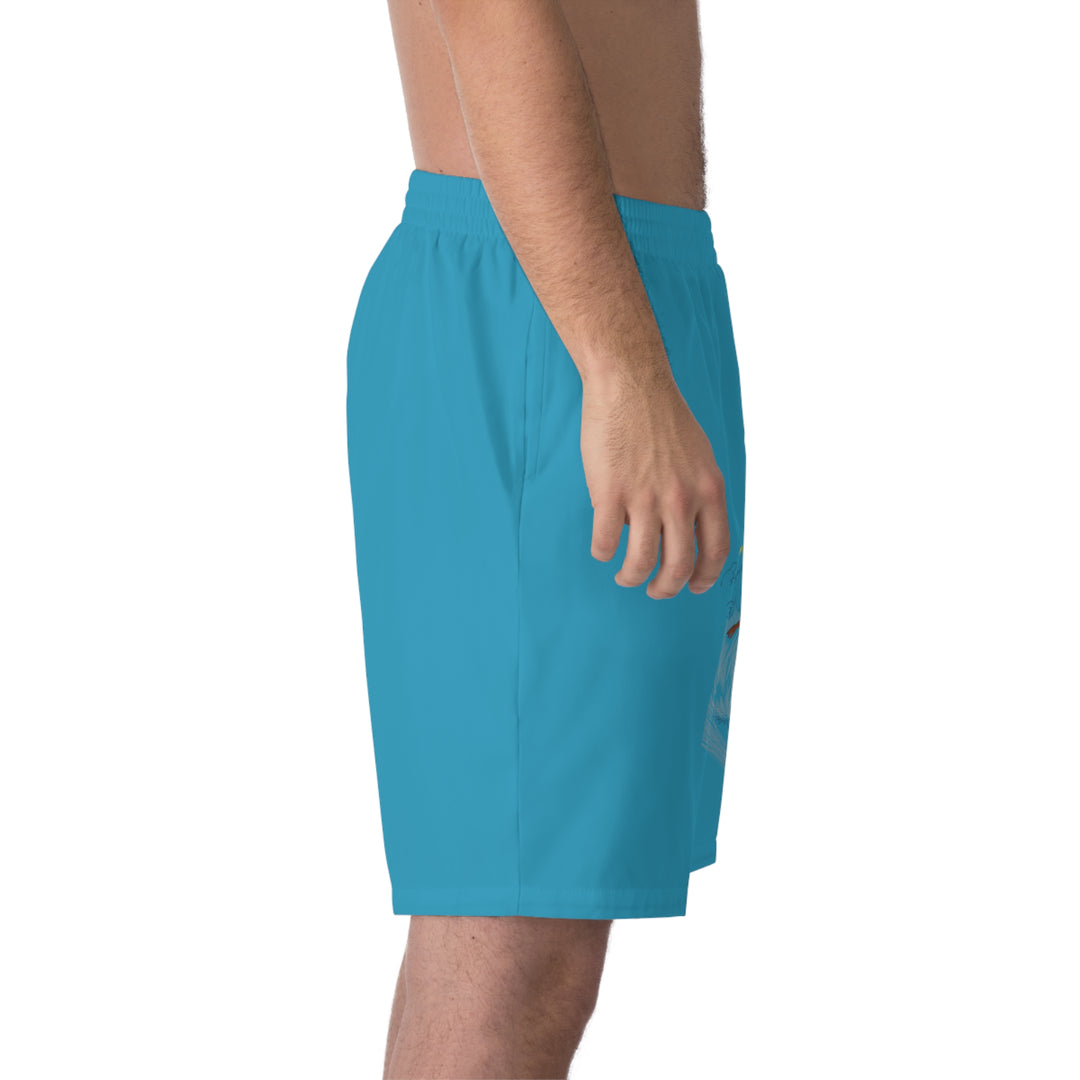 STILLGETPAID®️ APPAREL  Men's Elastic Beach Shorts