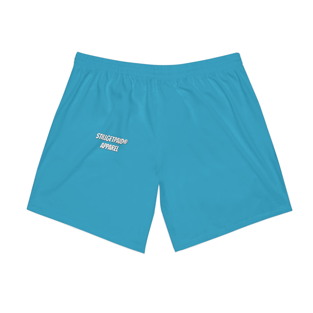 STILLGETPAID®️ APPAREL  Men's Elastic Beach Shorts