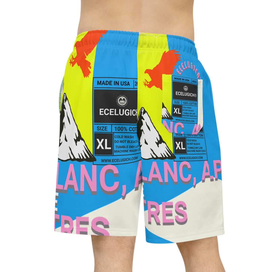 ECELUGICH® Athletic Long Shorts