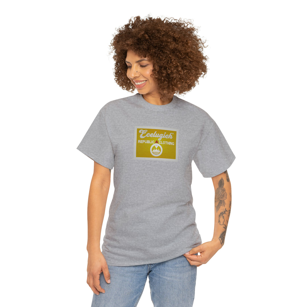 ECELUGICH  Unisex Heavy Cotton Tee