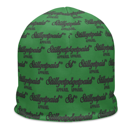 STILLGETPAID APPAREL All-Over Print Beanie