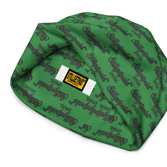 STILLGETPAID APPAREL All-Over Print Beanie