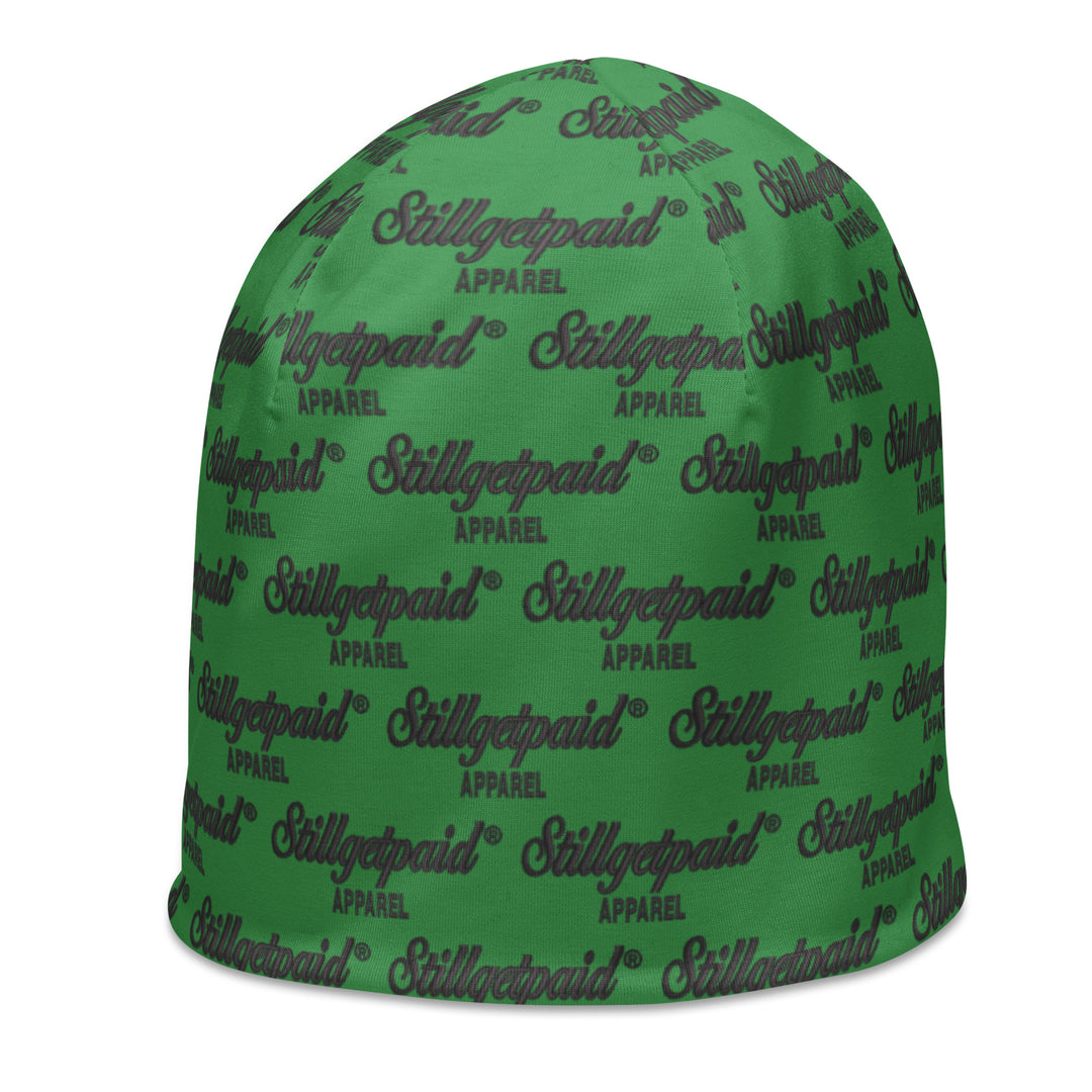 STILLGETPAID APPAREL All-Over Print Beanie