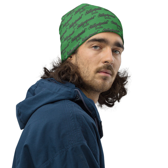 STILLGETPAID APPAREL All-Over Print Beanie