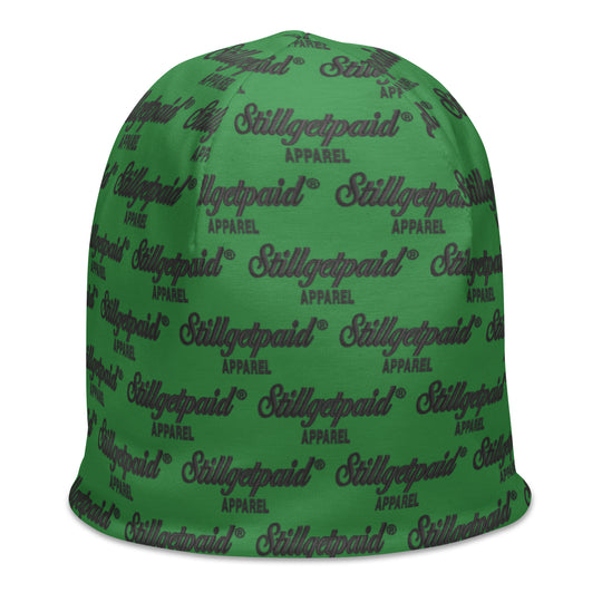 STILLGETPAID APPAREL All-Over Print Beanie