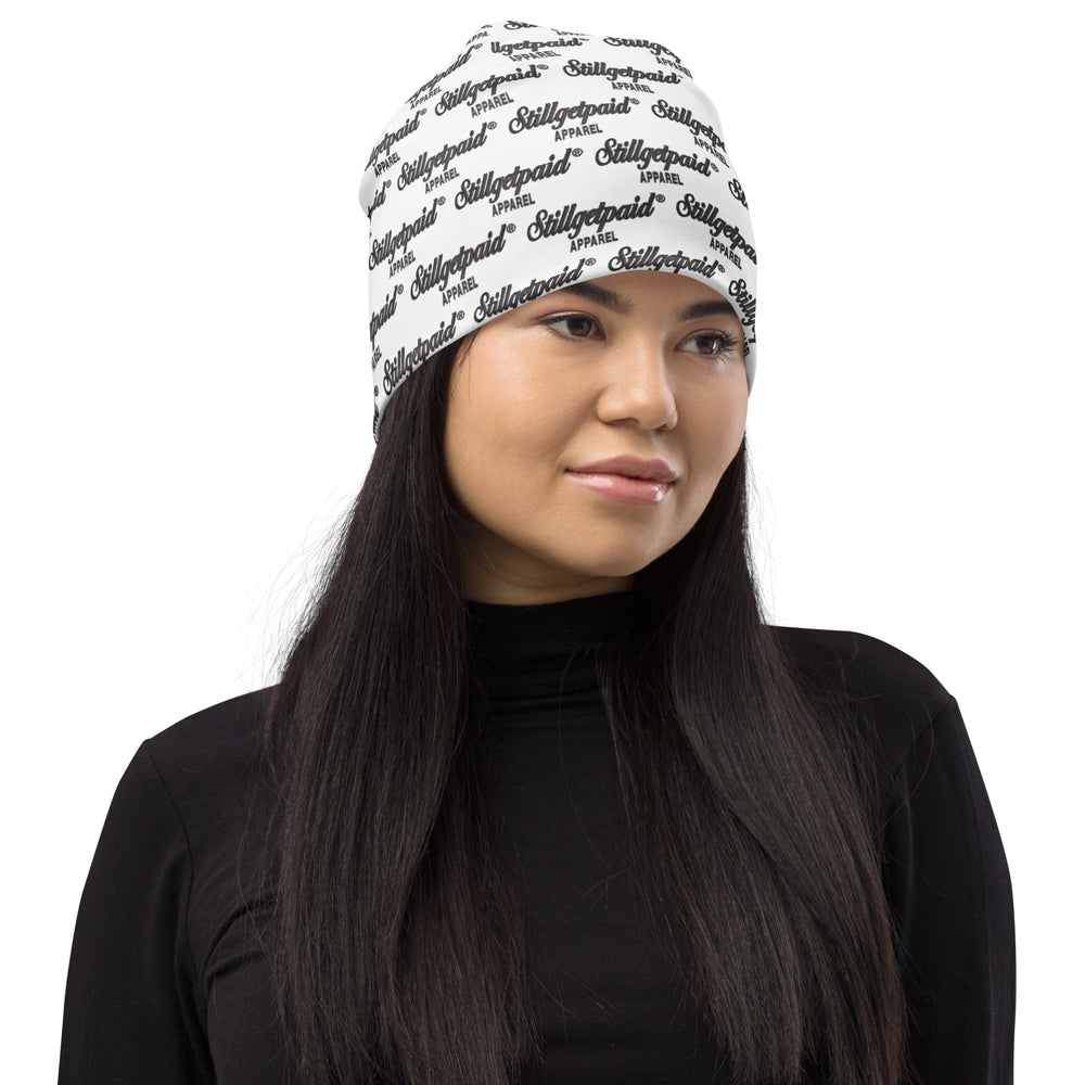 STILLGETPAID APPAREL All-Over Print Beanie