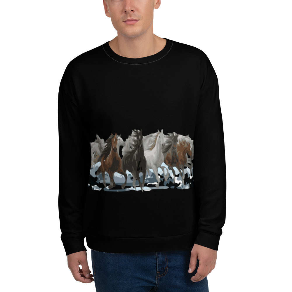 ECELUGICH® Unisex Sweatshirt HRTW1