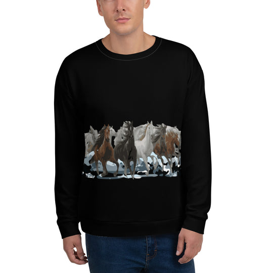 ECELUGICH® Unisex Sweatshirt HRTW1