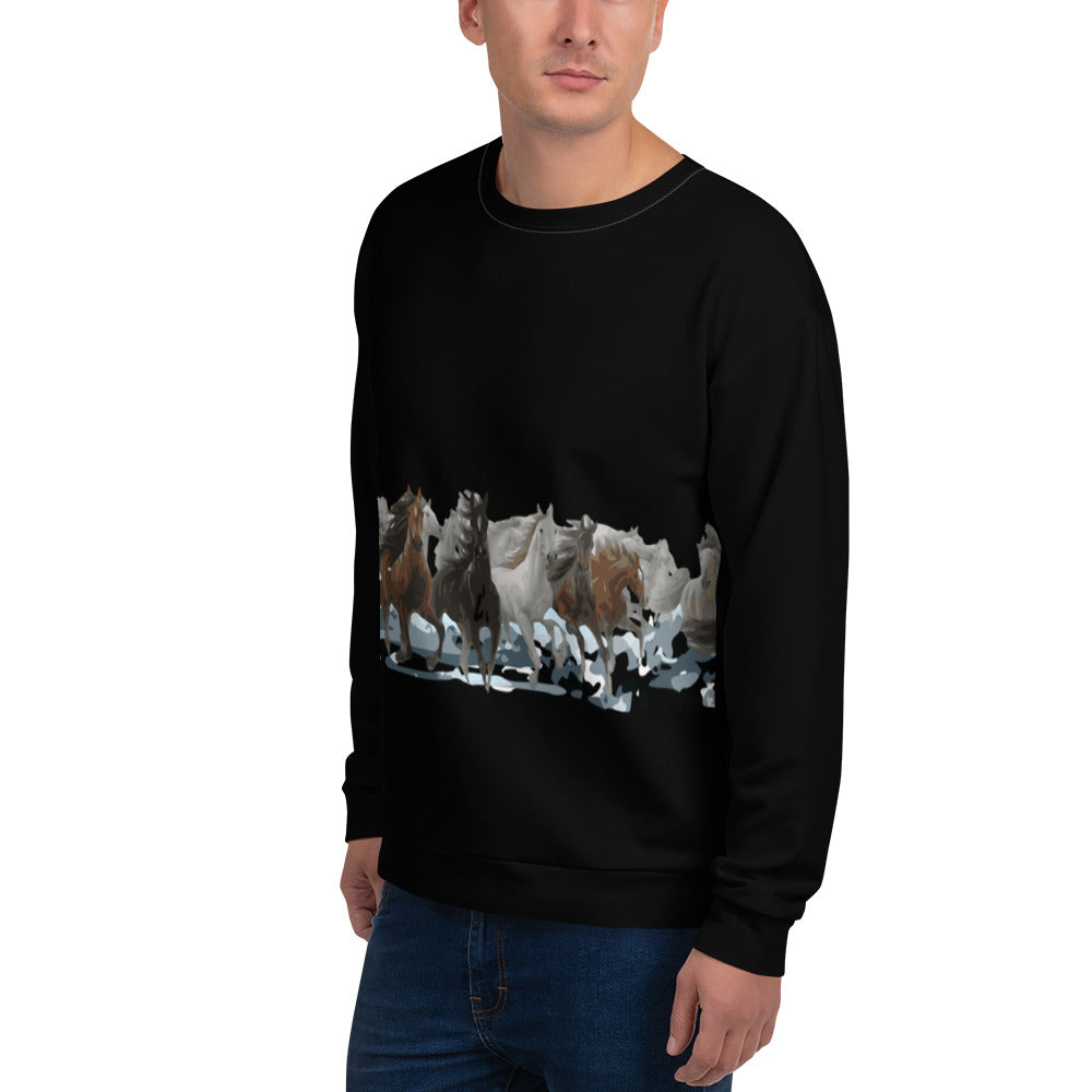 ECELUGICH® Unisex Sweatshirt HRTW1