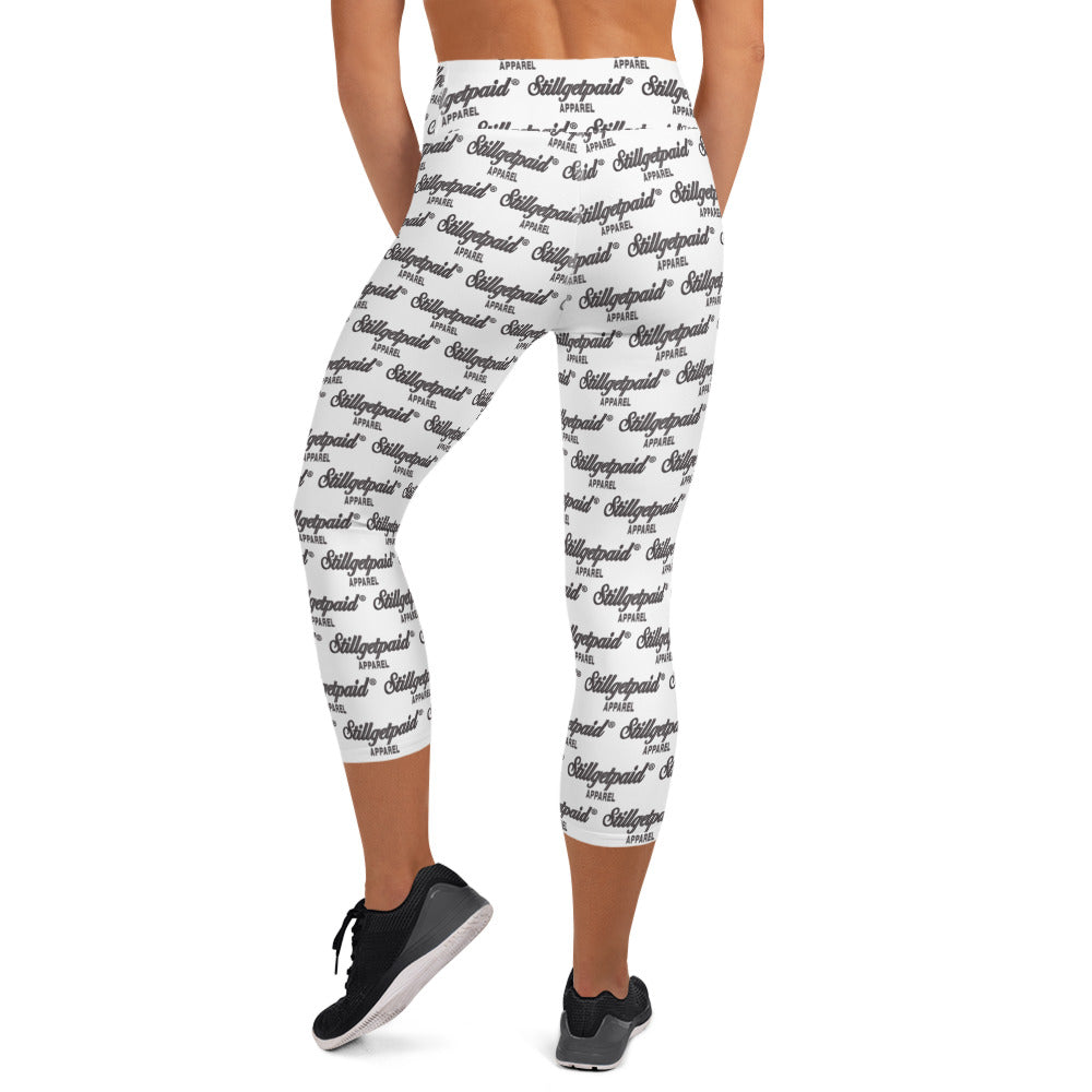 STILLGETPAID® APPAREL Yoga Capri Leggings