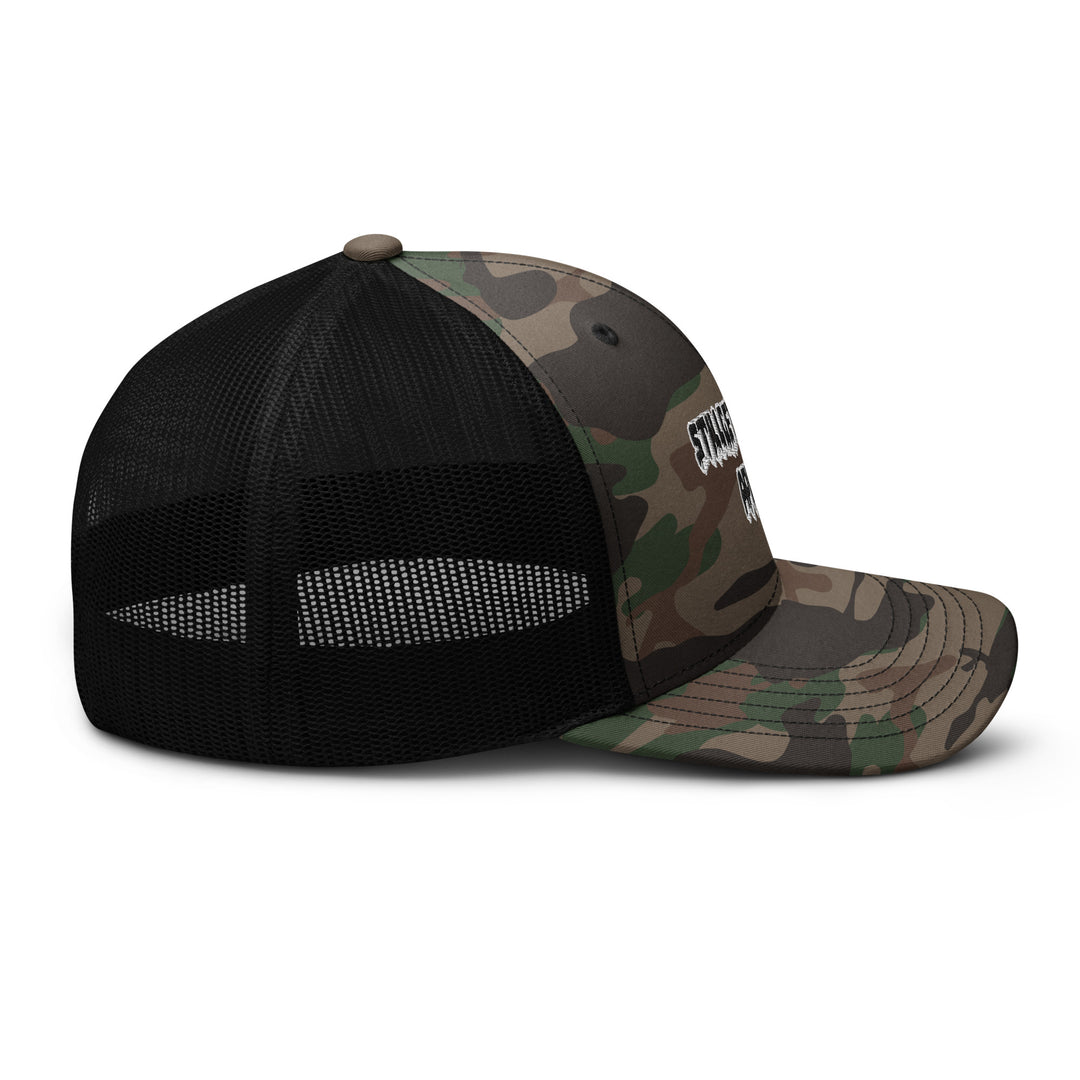 STILLGETPAID APPAREL Camouflage trucker hat