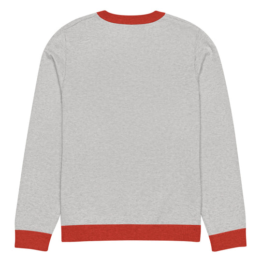 ECELUGICH® Knitted crew neck sweater