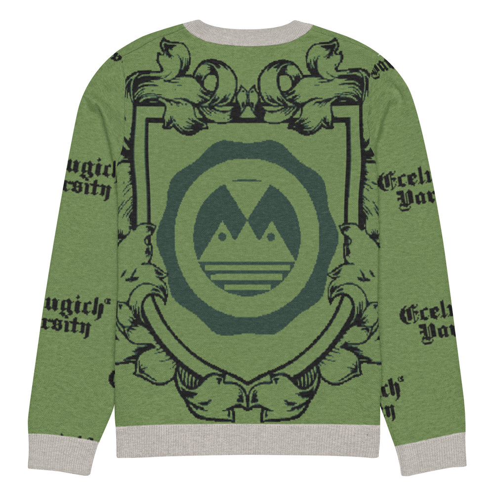 ECELUGICH® Knitted crew neck sweater