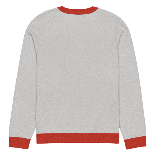 ECELUGICH® Knitted crew neck sweater