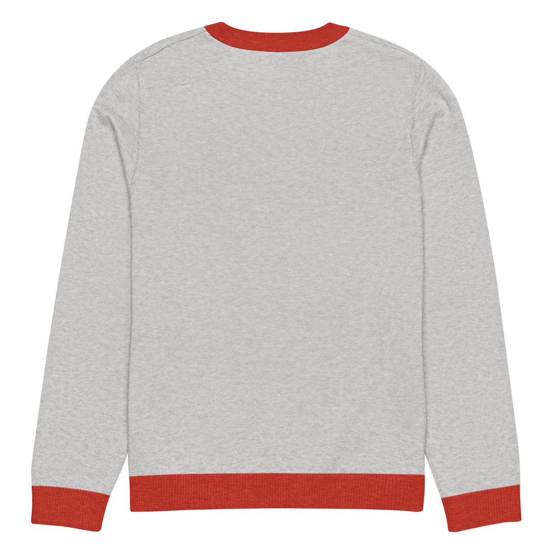 ECELUGICH® Knitted crew neck sweater