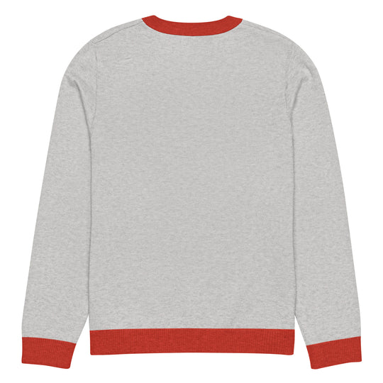 ECELUGICH® Knitted crew neck sweater