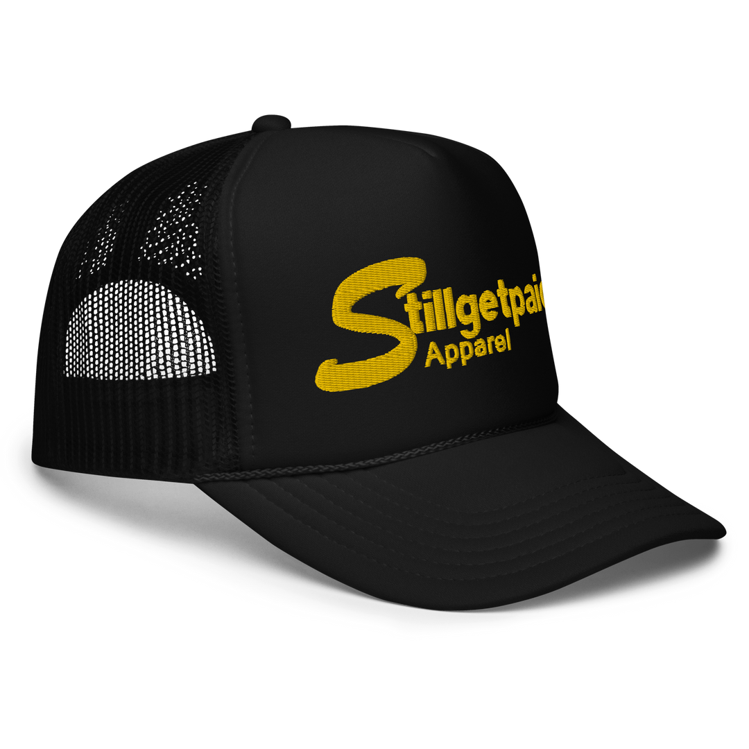 STILLGETPAID APPAREL Foam trucker hat