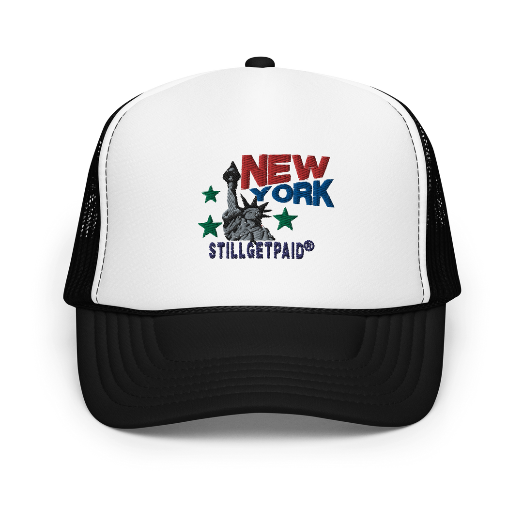 STILLGETPAID APPAREL Foam trucker hat