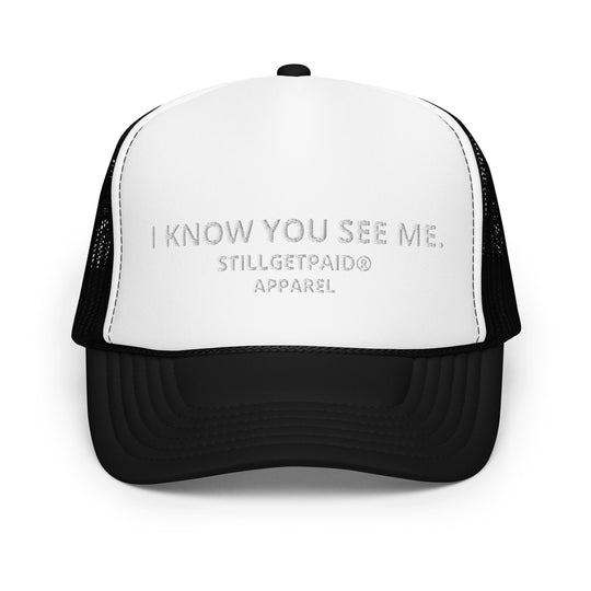 STILLGETPAID APPAREL Foam trucker hat