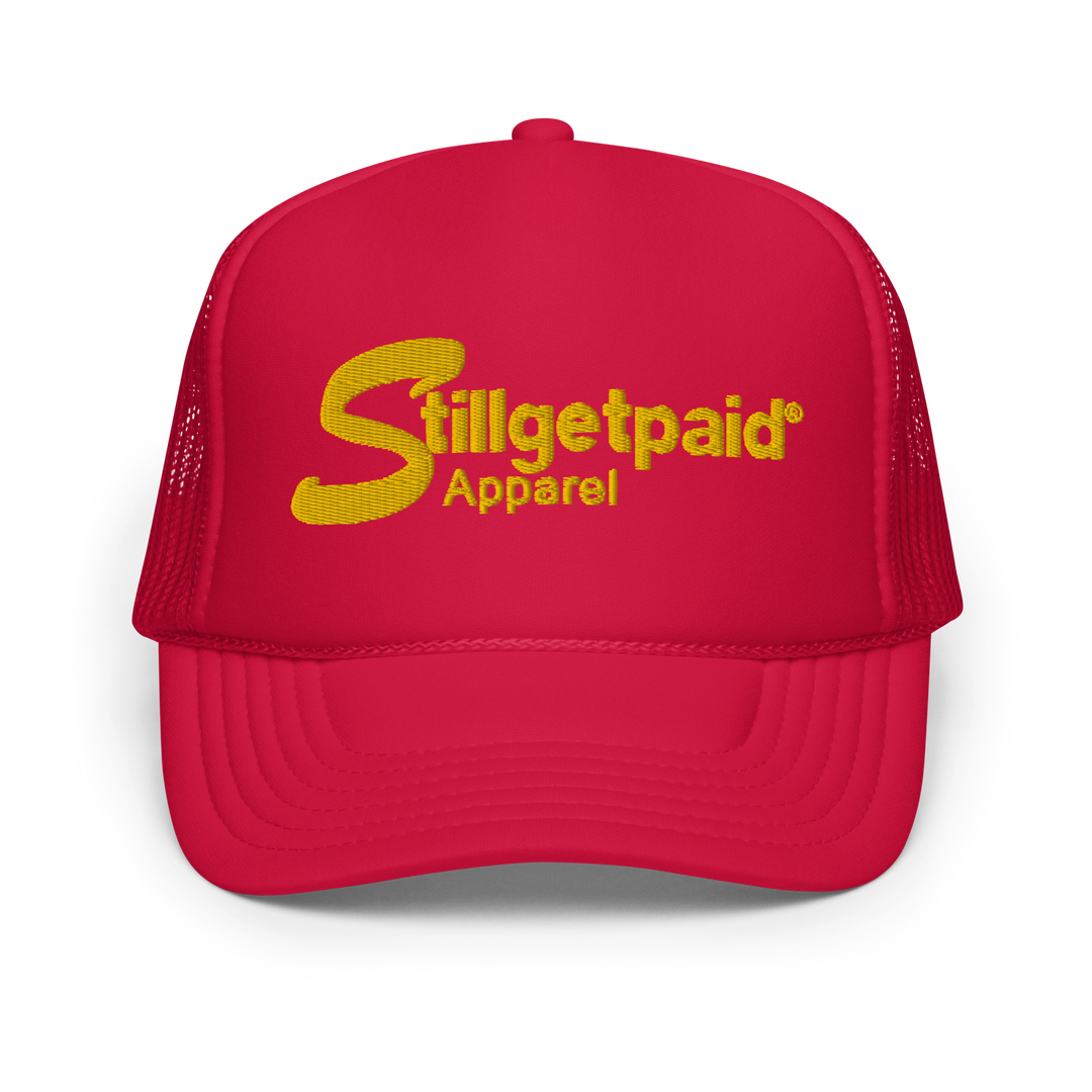 STILLGETPAID APPAREL Foam trucker hat