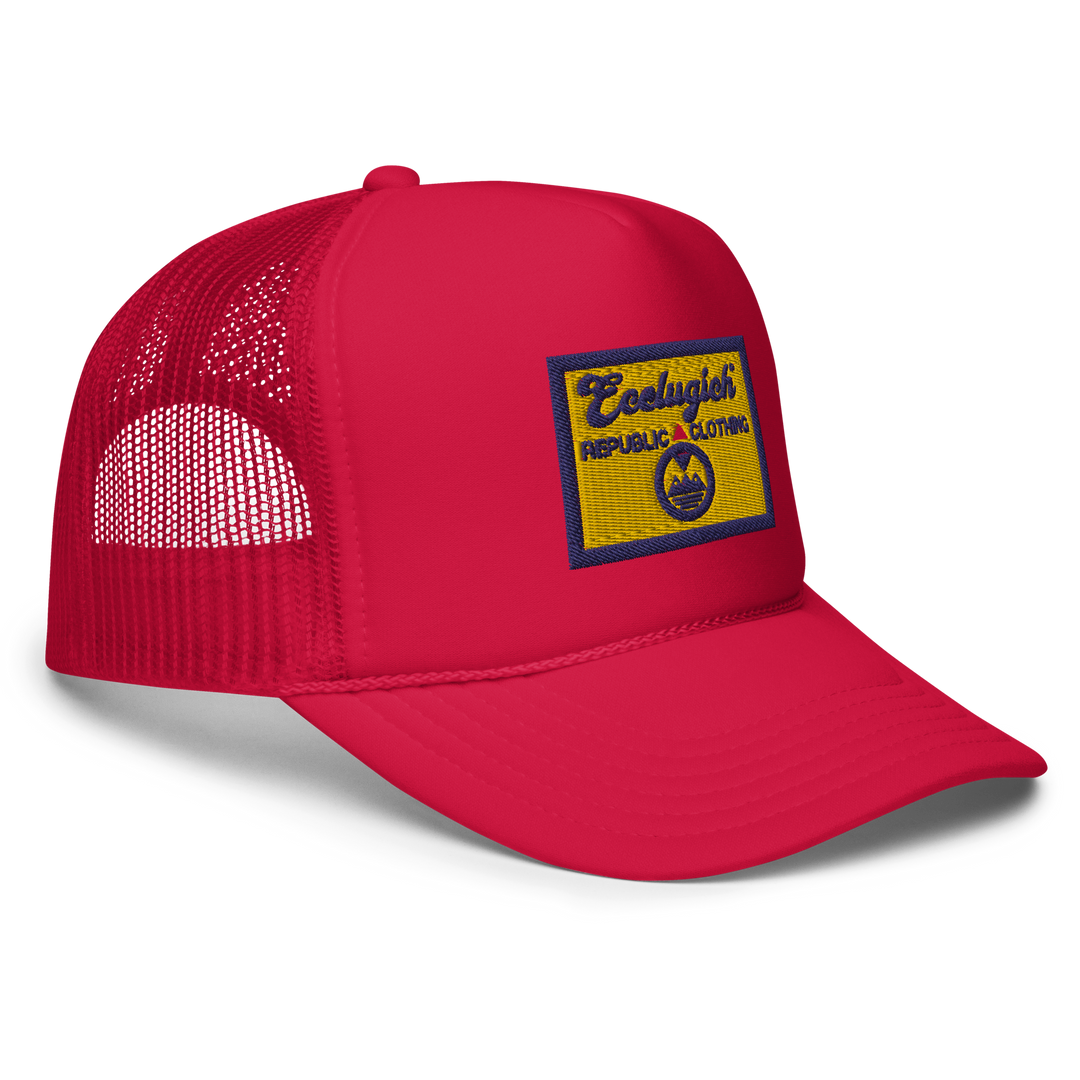 ECELUGICH Foam trucker hat