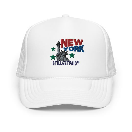 STILLGETPAID APPAREL Foam trucker hat