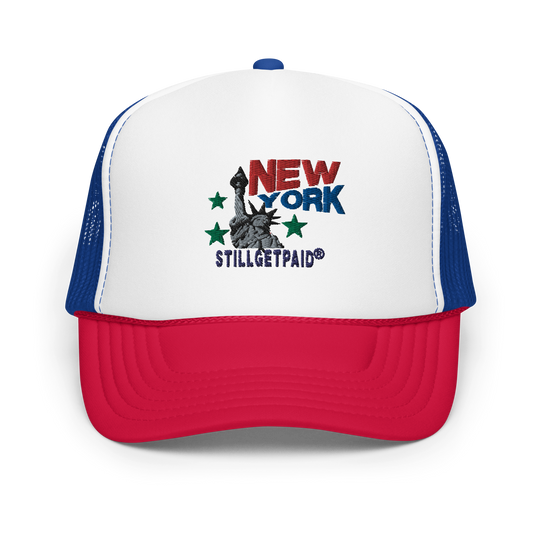 STILLGETPAID APPAREL Foam trucker hat