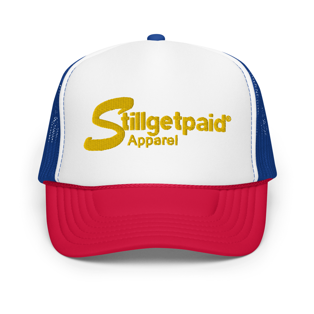 STILLGETPAID APPAREL Foam trucker hat