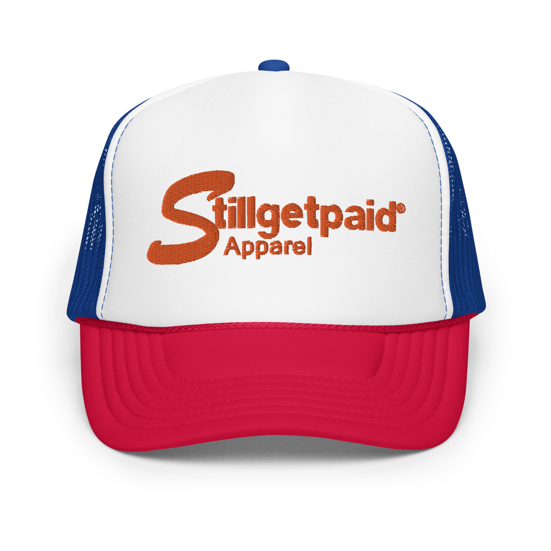 STILLGETPAID APPAREL Foam trucker hat