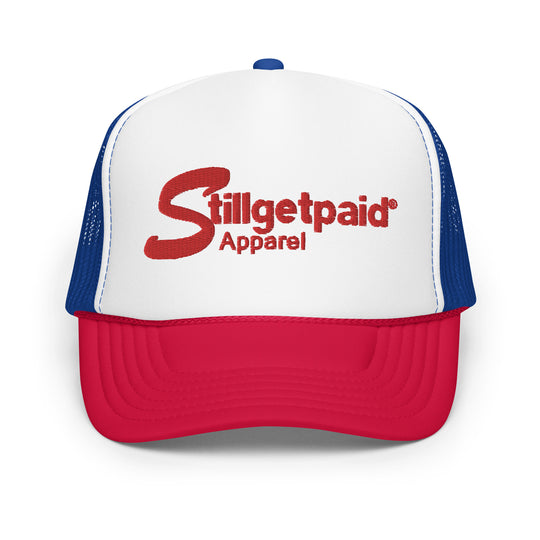 STILLGETPAID APPAREL Foam trucker hat