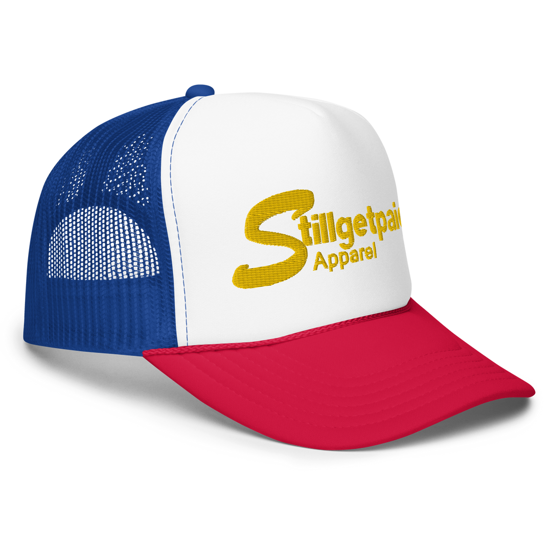 STILLGETPAID APPAREL Foam trucker hat