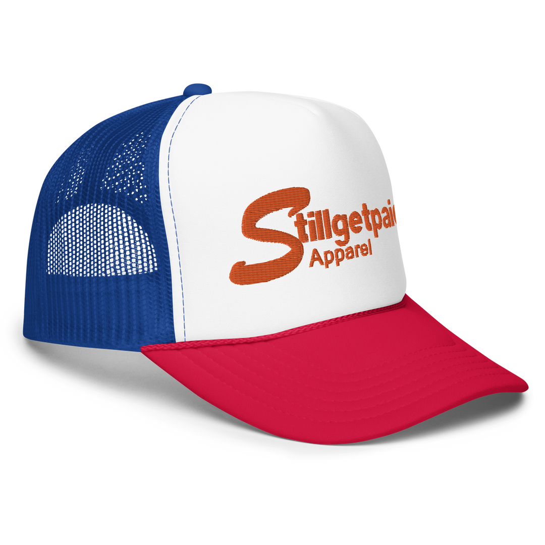 STILLGETPAID APPAREL Foam trucker hat