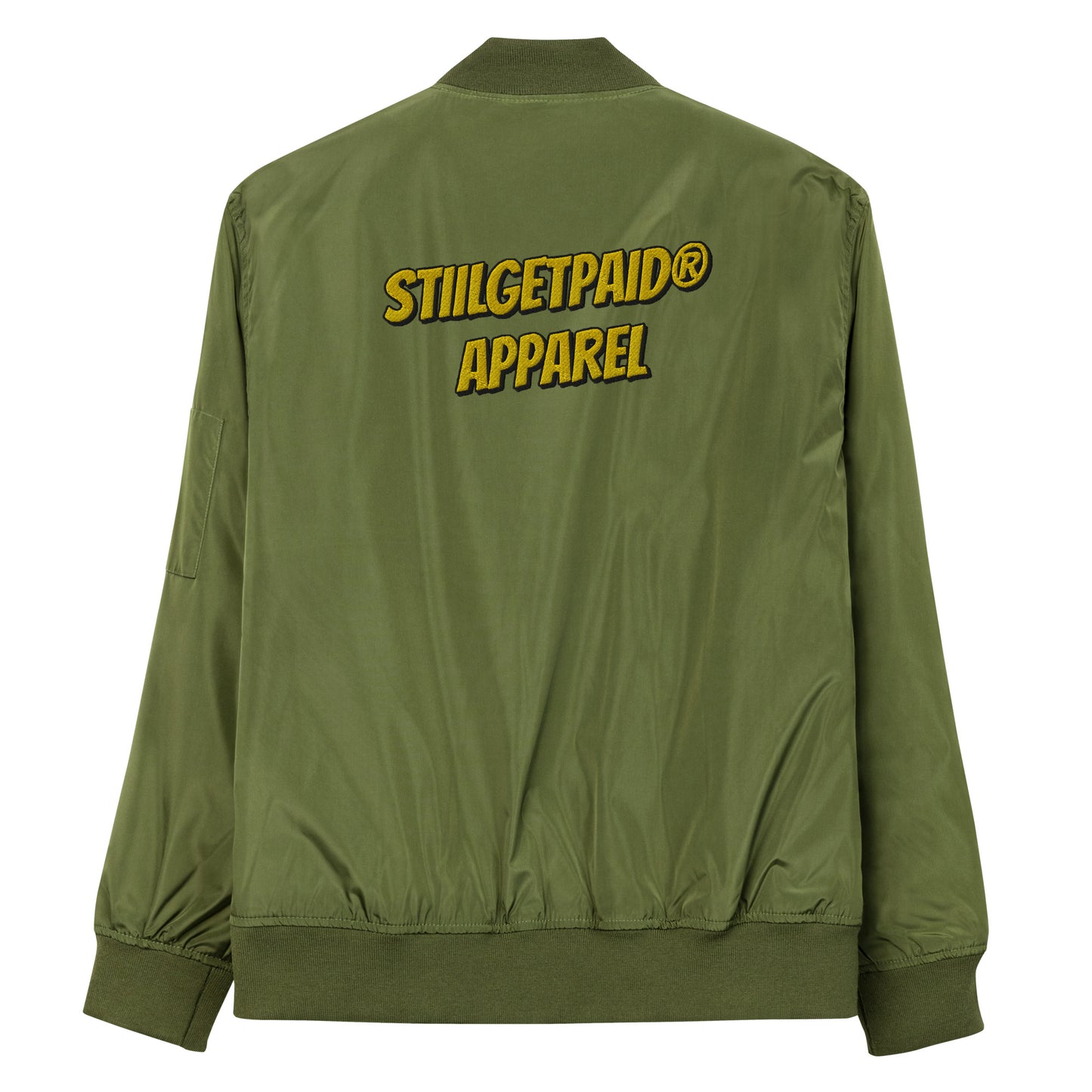 STILLGETPAID APPAREL bomber jacket