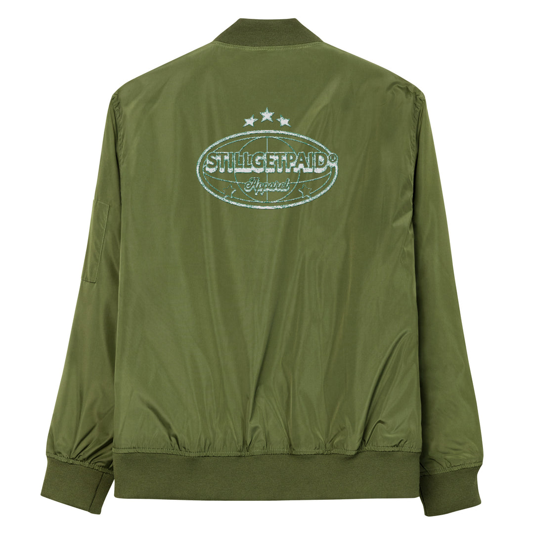 STILLGETPAID APPAREL Premium recycled bomber jacket