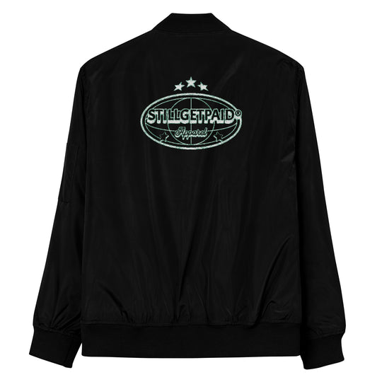 STILLGETPAID APPAREL Premium recycled bomber jacket