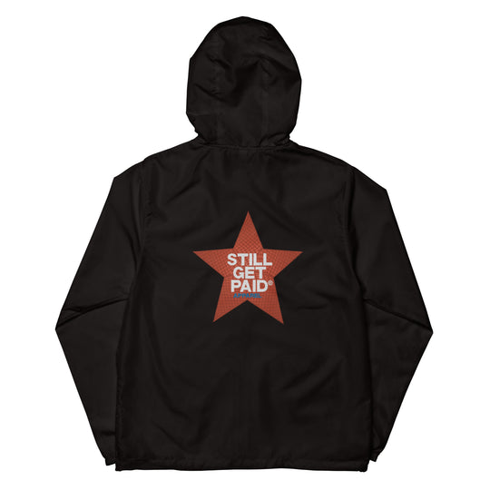 STILLGETPAID APPAREL Unisex lightweight zip up windbreaker