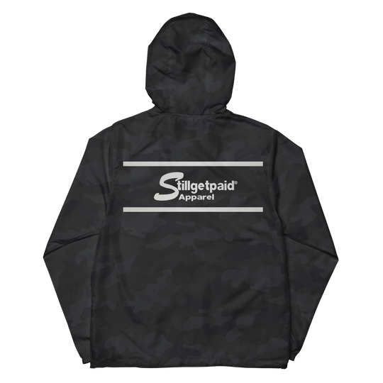 STILLGETPAID APPAREL Unisex lightweight zip up windbreaker