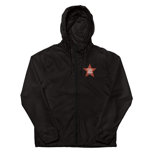 STILLGETPAID APPAREL Unisex lightweight zip up windbreaker