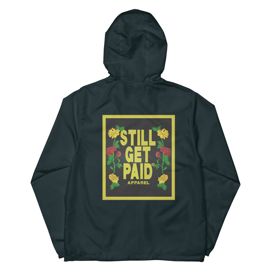 STILLGETPAID APPAREL lightweight zip up windbreaker