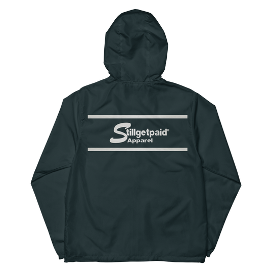 STILLGETPAID APPAREL Unisex lightweight zip up windbreaker